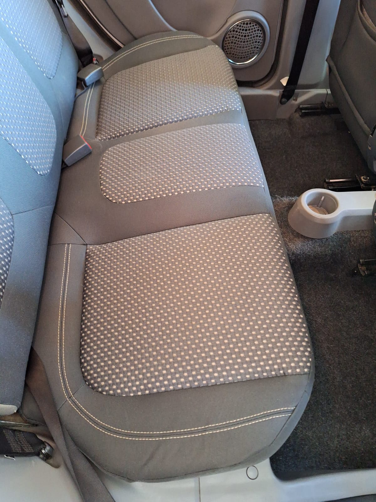 Banco de carro higienizado pela Qualy Clean