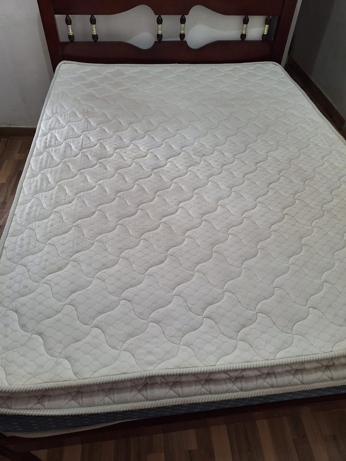 Colchão higienizado pela Qualy Clean